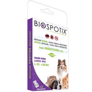 Biospotix Loppemiddel Til Hunde Pipetter +20 kg.